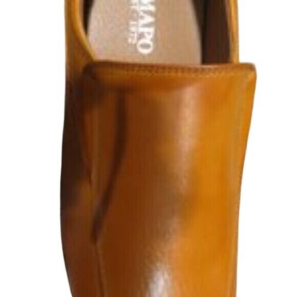 AMAPO Men's Square Toe Dress Shoes slip on Classic Business Men Oxfords 12 US - Picture 10 of 11